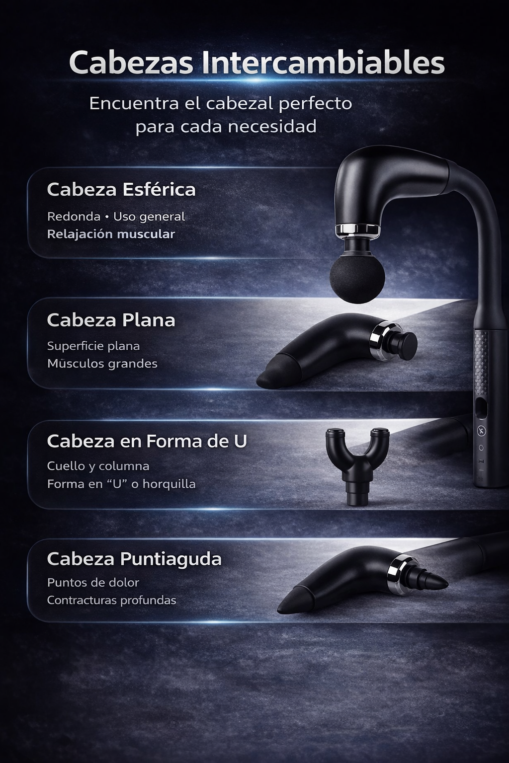 Pistola de Masaje en Forma de U ™